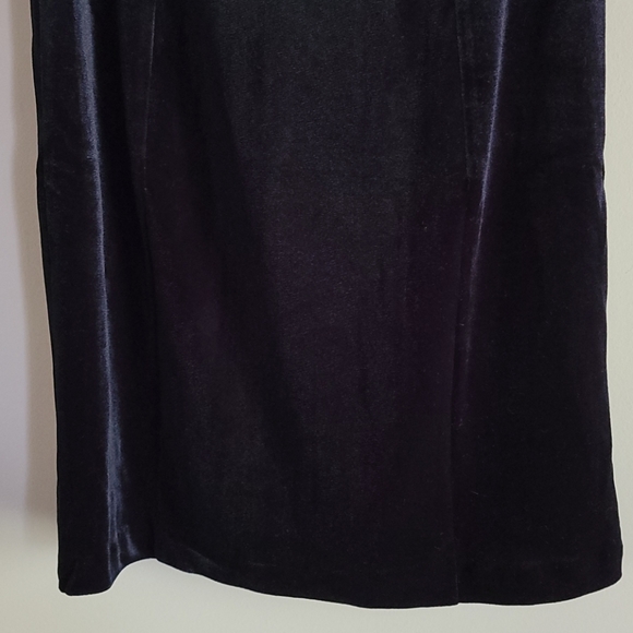 Ali & Jay Puff Sleeve Jacquard Velvet Bodycon Dress S - Picture 13 of 16